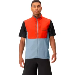 Giacca da trail Norrona senja aero90 Vest M's Arednalin - Blue Fog