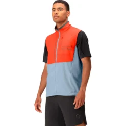Giacca da trail Norrona senja aero90 Vest M's Arednalin - Blue Fog