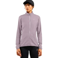 Giacca da trail Odlo Essential Insulator Hybrid Jkt W Gray Ridge