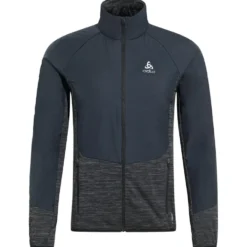 Giacca da trail Odlo Essential Insulator Hybrid Jkt Black