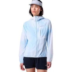 Giacca da trail Rossignol W Sidelhorn Pkb Jkt Aura Blue Line Fogg