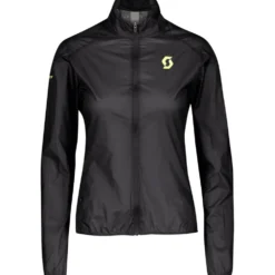 Giacca da trail Scott Jacket W's Rc Run Wb Black Yellow