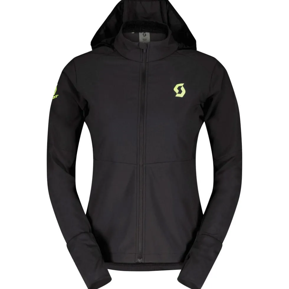Giacca da trail Scott Jacket W's Rc Run Warm Black Yellow