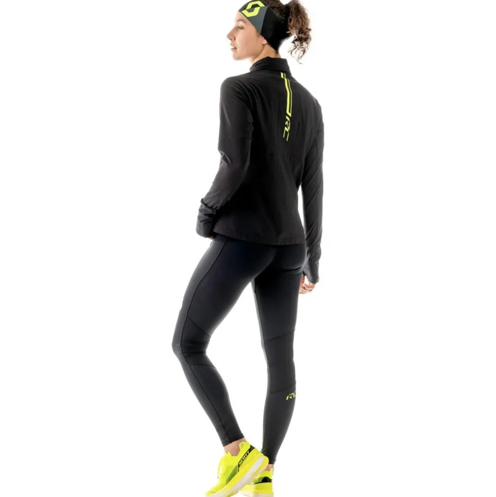 Giacca da trail Scott Jacket W's Rc Run Warm Black Yellow