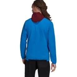 Giacca da trekking adidas MT Softshel Jkt Blue Cock