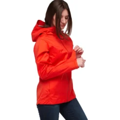 Giacca da trekking Black Diamond W Treeline Rain Shell Octane
