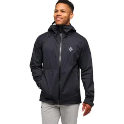 Giacca da trekking Black Diamond M Fineline Stretch Shell Black