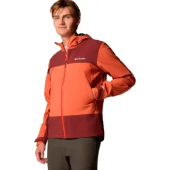 Giacca da trekking Columbia Boulder Falls Jacket Tuscan Spice