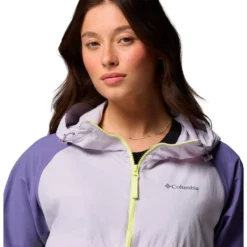 Giacca da trekking Columbia Spire Valley Citron Haze Lavender Pearl Stormwatch