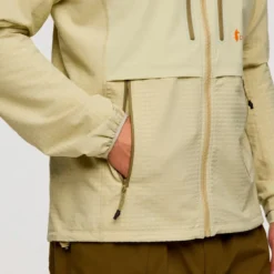 Giacca da trekking Cotopaxi Yermo Hooded Softshell Jacket M Grain
