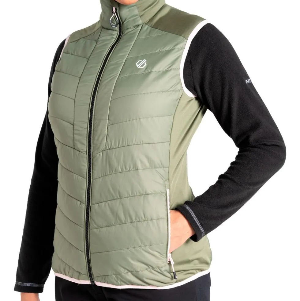 Giacca da trekking DARE2B Liven Gilet Olivine Green