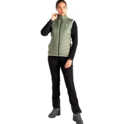 Giacca da trekking DARE2B Liven Gilet Olivine Green