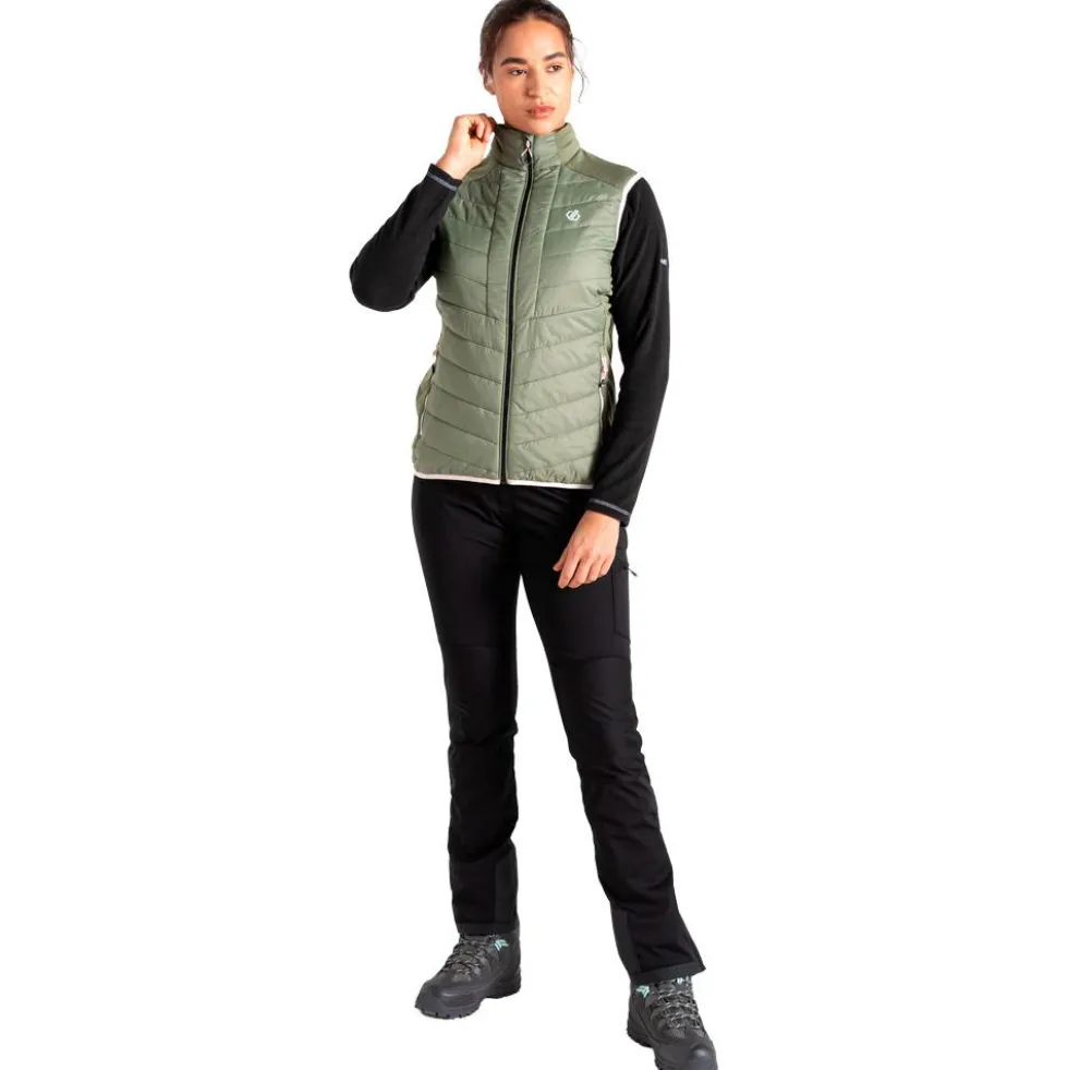 Giacca da trekking DARE2B Liven Gilet Olivine Green
