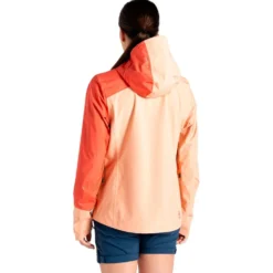 Giacca da trekking DARE2B Women's Nomadic II Waterproof Burnt Sienna Shrimp