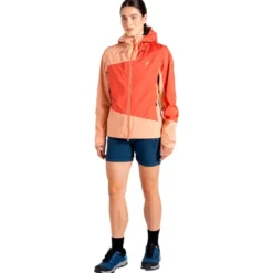 Giacca da trekking DARE2B Women's Nomadic II Waterproof Burnt Sienna Shrimp