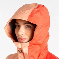 Giacca da trekking DARE2B Women's Nomadic II Waterproof Burnt Sienna Shrimp