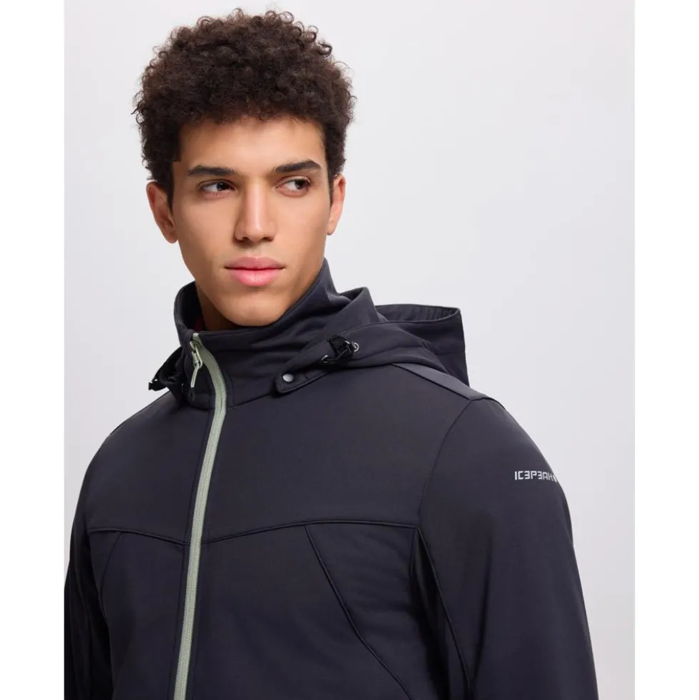 Giacca da trekking Icepeak Biggs Anthracite