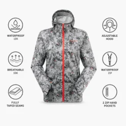 Giacca da trekking Lafuma Active 2.5L W Asphalte Print
