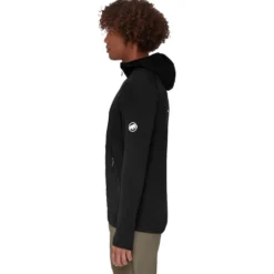Giacca da trekking Mammut Aconcagua Light ML Hooded Black