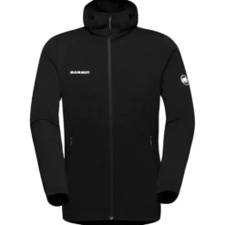 Giacca da trekking Mammut Aconcagua Light ML Hooded Black