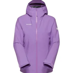 Giacca da trekking Mammut Alto Light Hardshell Hooded Jacket W Lavandin
