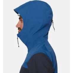Giacca da trekking Mammut Alto Guide Hardshell Hooded Marine Tschiel