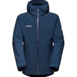 Giacca da trekking Mammut Alto Light Hardshell Hooded Jacket M Marine