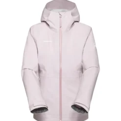Giacca da trekking Mammut Linard Guide Hardshell Hooded Jacket W Alpine Calamint