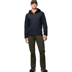 Giacca da trekking Norrona Femund Thermo 60 Zip Hood M's Caviar
