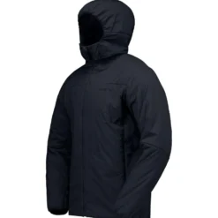 Giacca da trekking Norrona Femund Thermo 60 Zip Hood M's Caviar
