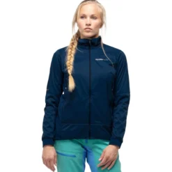 Giacca da trekking Norrona Women's Falketind Octa Indigo Night