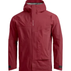 Giacca da trekking Ortovox Seceda 3L Jacket M Red Malbec