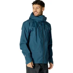Giacca da trekking RAB Downpour Tempest Blue