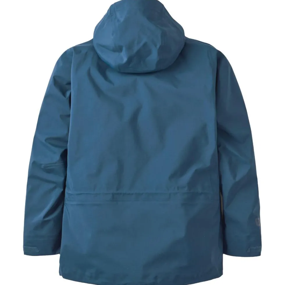Giacca da trekking RAB Downpour Tempest Blue