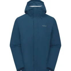 Giacca da trekking RAB Downpour Tempest Blue