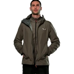Giacca da trekking Salewa Puez Gtx 3L Epe Jacket Faded Green