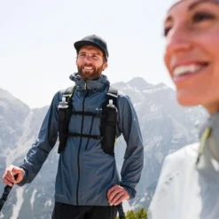 Giacca da trekking Vaude Men's Scopi 2,5L Lw Jacket Heron