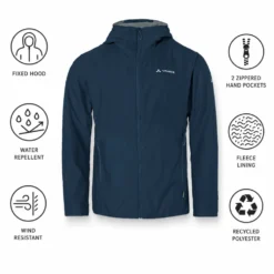 Giacca da trekking Vaude Men's Scopi Insulation Jacket Dark Sea