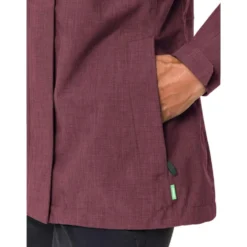 Giacca da trekking Vaude Women's Rosemoor Jacket II Dark Cherry