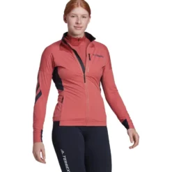 Giacca sci di fondo adidas W Xpr Xc Jkt Wonder Red