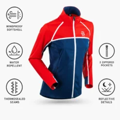 Giacca sci di fondo Bjorn Daehlie Trace Wmn Norwegian Flag