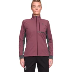 Giacca sci di fondo Bjorn Daehlie Jacket Mobility Wmn Wild Berry