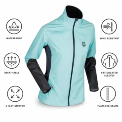 Giacca sci di fondo Bjorn Daehlie Jacket Elite Wmn Iced Aqua