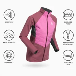 Giacca sci di fondo Bjorn Daehlie Jacket Challenge 2.0 Wmn Wild Berry