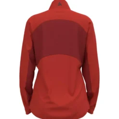 Giacca sci di fondo Odlo Markenes Wmn Jkt Living Coral Spiced Apple