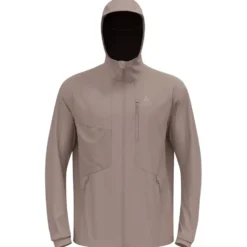 Giacca sci di fondo Odlo Zeroweight Windproof X Warm Jkt Cinder