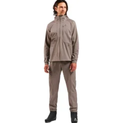 Giacca sci di fondo Odlo Zeroweight Windproof X Warm Jkt Cinder