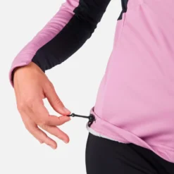 Giacca sci di fondo Rossignol W Genetys Jkt Moonlite Mauve