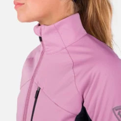 Giacca sci di fondo Rossignol W Genetys Jkt Moonlite Mauve