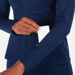 Giacca sci di fondo Rossignol W Genetys Jkt Dark Navy